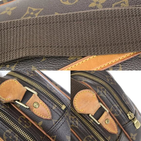 LOUIS VUITTON Reporter PM Crossbody Shoulder Bag Monogram Leather M45254 80YF340 - Picture 10 of 14